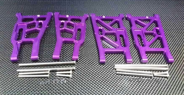 HPI Trophy 3.5 Aluminum Front + Rear Lower Arms - 2Pr Set Purple