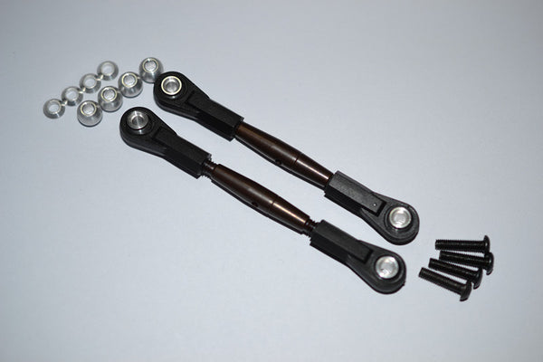 Spring Steel 4mm Anti-Thread Tie Rod With 6.8mm Ball Ends (Extend 70-75mm) - 1Pr Set