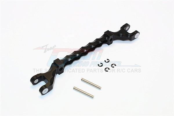 Tamiya 1/14 Truck Aluminum Front Axle - 1Pc Set Black