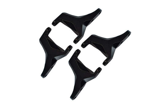 Tamiya 1/14 Truck Aluminum Tank Mount (For King Hauler) - 4Pcs Black