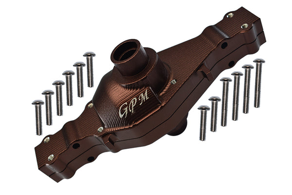 Tamiya 1/14 Truck Aluminum Center Gear Box - 1 Set Brown