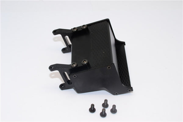 Tamiya 1/14 Truck Aluminum Side Ladder With Screws - 1Pc Set Black