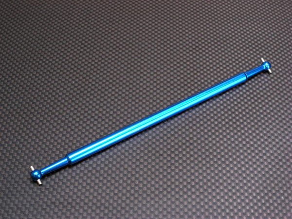 Tamiya 1/14 Truck (King Hauler/Ford Aeromax) Aluminum Main Drive Shaft (153mm) - 1Pc Blue