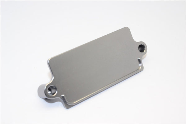 Tamiya Truck Scania R620 Highline Aluminum Receiver Bottom Plate - 1Pc Gray Silver