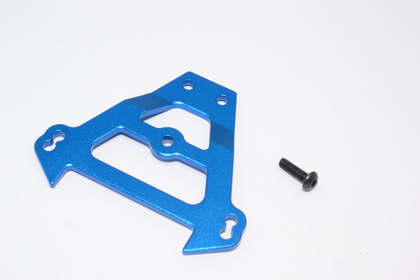 Traxxas Revo & Revo 3.3 Aluminum Front Bulkhead Tie Bar With Screw - 1Pc Set Blue