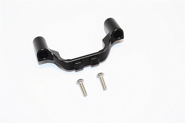 Traxxas E-Revo Brushless / E-Revo VXL 2.0 / Revo / Revo 3.3 Aluminum Front Gear Box Protector Mount With Screws - 1Pc Set Black