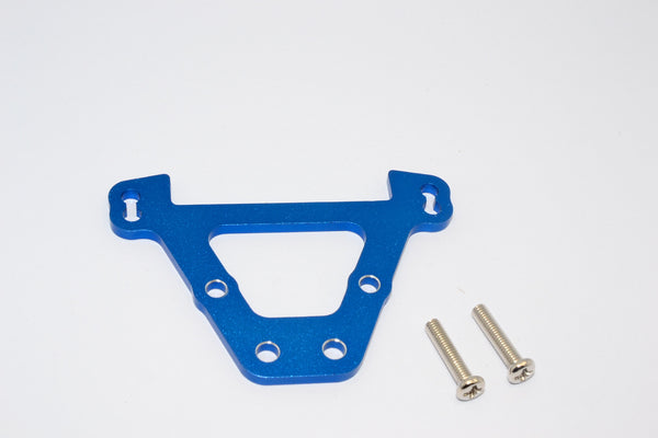 Traxxas Revo, E-Revo, Summit Aluminum Rear Bulkhead Tie Bars With Screws - 1Pc Set Blue