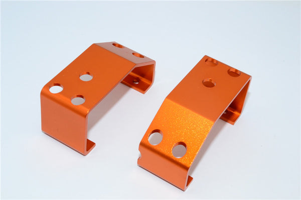 Traxxas Revo Aluminum Steering Servos Protector (Economic Version) - 1Pr Orange