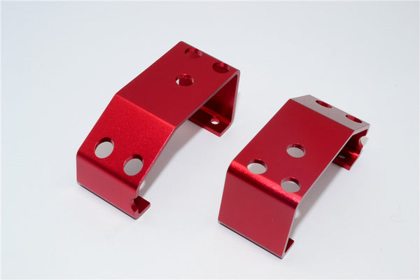 Traxxas Revo Aluminum Steering Servos Protector (Economic Version) - 1Pr Red