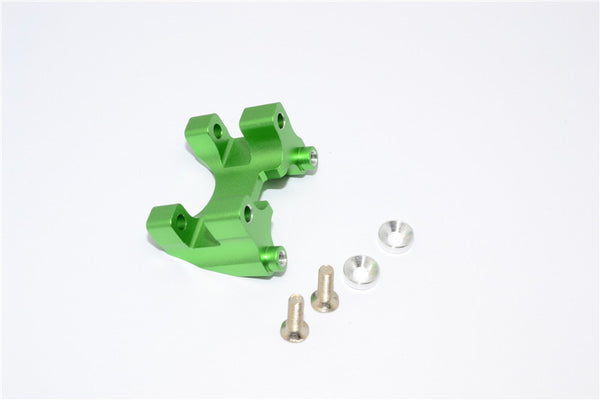 Traxxas Revo, Revo 3.3, E-Revo Aluminum Rear Damper Mount With Counter Sink Washers & Screws - 1Pc Set Green