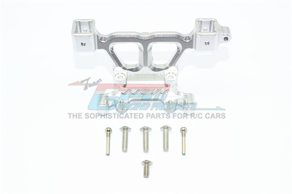 Traxxas Revo, Revo 3.3 Aluminum Rear Body Posts Mount With Screws - 1Pc Set Silver