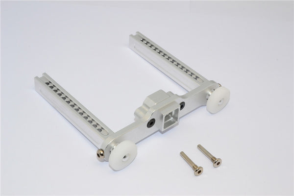 Traxxas Revo Aluminum Rear Body Posts With Screws (Extension 25mm) - 1Pc Set Silver