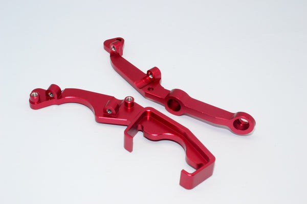 Traxxas Revo & Revo 3.3 Aluminum Engine Mount Side Supportor - 2Pcs Red