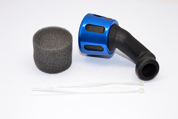 Traxxas Revo, Revo 3.3 Aluminum Air Filter With 2Pcs Foam & Manifold - 1 Set (GPM Version) Blue
