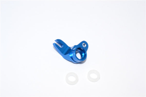 Traxxas Revo, Revo 3.3 Aluminum Throttle Linkage With Bushings - 1Pc Set Blue