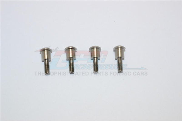Traxxas TRX-4 Trail Defender Crawler Stainless Steel Kingpins For Front C Hubs - 4Pcs Set Original Color