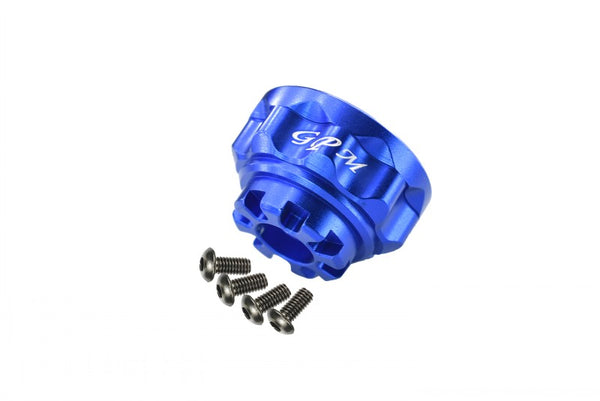 Traxxas TRX-4 Trail Defender Crawler Aluminum Front/Rear Differential Carrier - 1Pc Set Blue