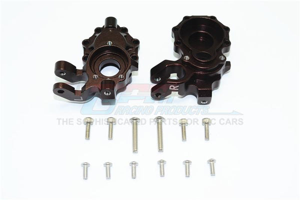 Traxxas TRX-4 Trail Defender Crawler Aluminum Front Knuckle Arms - 1Pr Set Brown