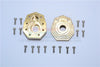 Traxxas TRX-4 Trail Defender Crawler Brass Outer Portal Drive Housing (Front Or Rear) "Heavy Edition"- 2Pcs Set