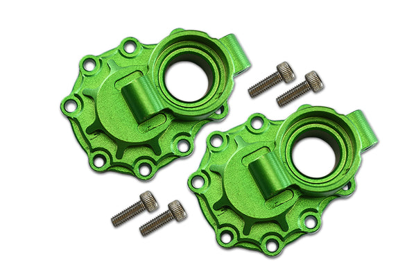 Traxxas TRX-4 Trail Defender Crawler / TRX-6 Mercedes-Benz G63 Aluminum Rear Knuckle Arm Inner Case - 1Pr Set Green