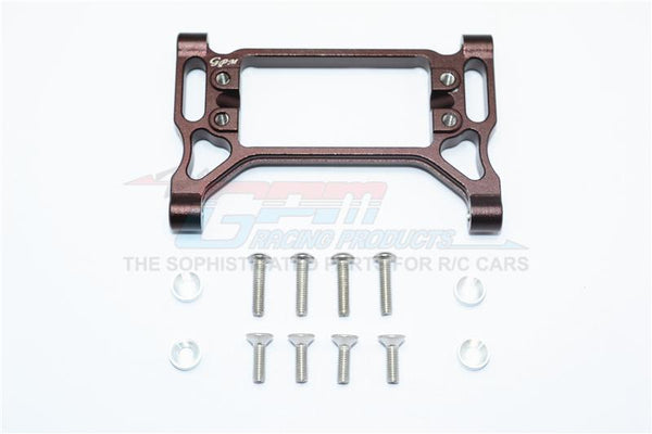 Traxxas TRX-4 Trail Defender Crawler Aluminum Front Servo Mount - 1 Set Brown