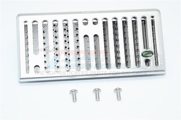 Traxxas TRX-4 Trail Defender Crawler Aluminum Front Grill (Vertical) For TRX-4 Trail Defender Crawler - 1 Set Silver+Black