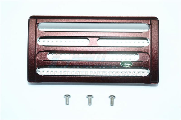 Traxxas TRX-4 Trail Defender Crawler Aluminum Front Grill (Thickened Version) - 1 Set Brown