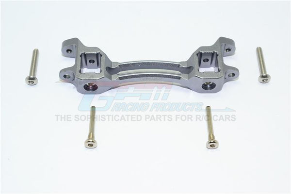 Traxxas TRX-4 Trail Defender Crawler Aluminum Front/Rear Body Post Mount - 1Pc Set Gray Silver