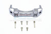 Traxxas TRX-4 Trail Defender Crawler Aluminium Front Bumper Mount - 1Pc Set Gray Silver