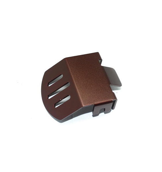 Traxxas TRX-4 Trail Defender Crawler Aluminum Front Or Rear Gear Box Bottom Protector Mount - 1Pc Set Brown
