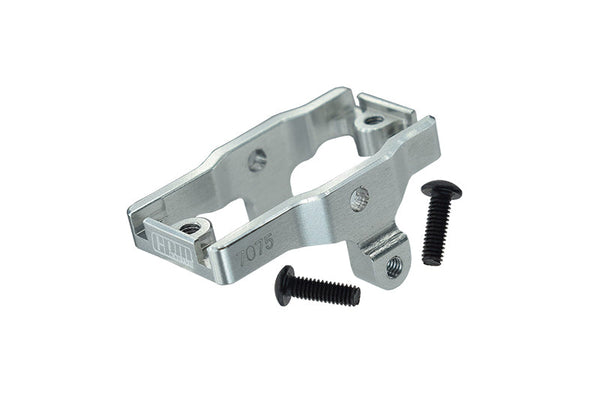 Aluminum 7075-T6 Servo Mount For Traxxas 1:18 TRX4M Ford Bronco Crawler 97074-1 / TRX4M Land Rover Defender 97054-1 Upgrades - Silver