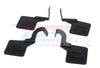 Rubber Mudguard + Metal Fixing Bracket Set For Traxxas 1:18 TRX4M Land Rover Defender 97054-1 Upgrades