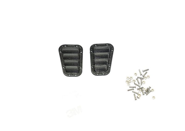 R/C Scale Accessories : Simulation Fender Vent For TRX-4 Crawler - 1Pr Set Black