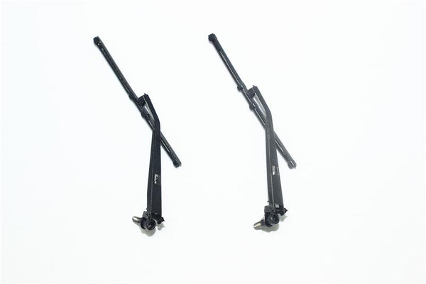 R/C Scale Accessories : Windscreen Wiper For TRX-4 Trail Defender Crawler - 2Pc Set Black