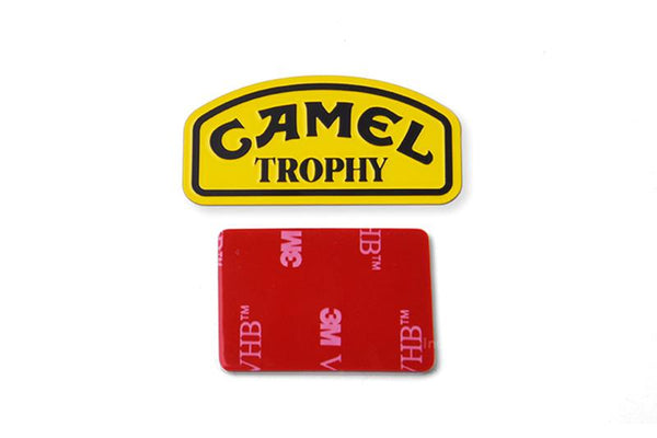 R/C Scale Accessories : Camel Trophy Metal Plate For TRX-4 Trail Defender Crawler - 1Pc