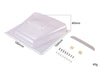 R/C Scale Accessories : Transparent Hood For 1:10 Traxxas TRX-4 Trail Defender Crawler - 20Pc Set