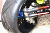 Traxxas TRX-4 Trail Defender Crawler Aluminum Hex Adapters For Front Or Rear Wheels (17mm Hex, 19mm Long) - 1Pr Set Blue