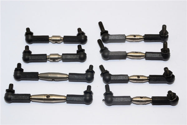 HPI Sprint 2 Titanium Completed Tie Rod - 8 Pcs