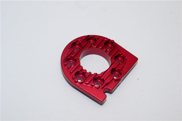 Tamiya TT-01 & TT-01D Aluminum Motor Mount Plate With Heat Sink - 1Pc Red