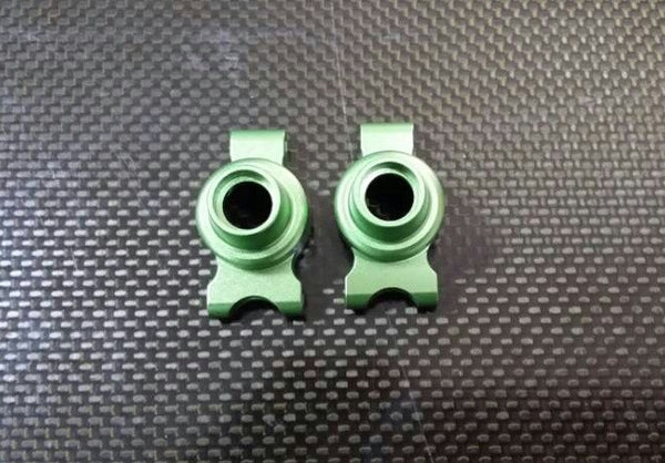 Tamiya TT-01 & TT-01D Aluminum Rear Knuckle Arm Set - 1Pr Green