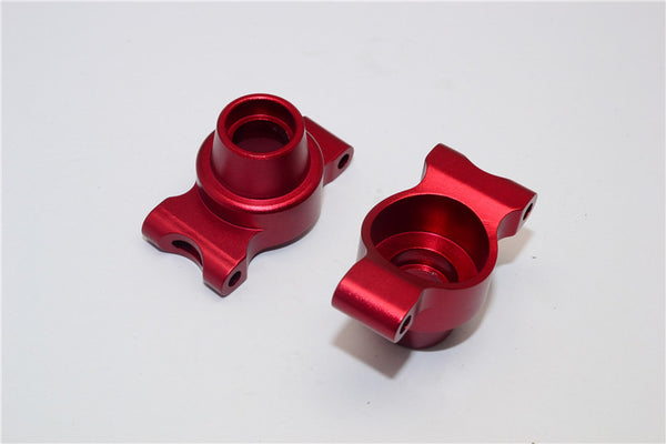 Tamiya TT-01 Upgrade Parts - Aluminum Rear Knuckle Arm Set (1 Pair, Red)