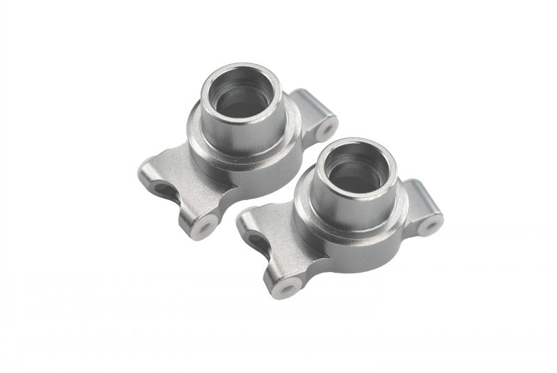 Tamiya TT-01 & TT-01D Aluminum Rear Knuckle Arm Set - 1Pr Silver