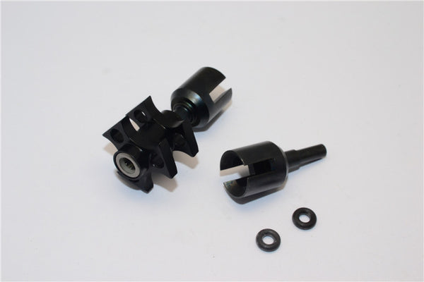 Tamiya TT-01 & TT-01D Aluminum Front One-Way - 1Pc Black