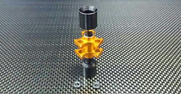 Tamiya TT-01 & TT-01D Aluminum Front One-Way - 1Pc Gold