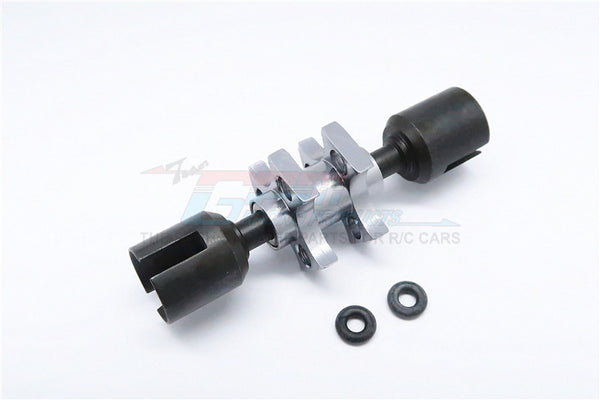 Tamiya TT-01 / TT-01D Aluminum Front One-Way - 1Pc Gray Silver