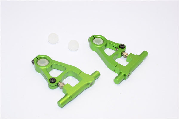 Tamiya TT-01D, TT-01 XB Pro Aluminum Front Upper Arm - 1Pr (Drift) Green
