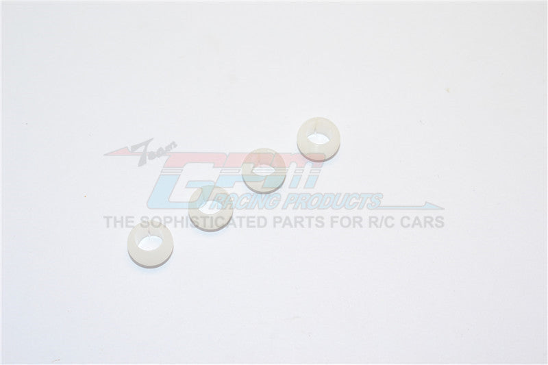 Delrin Collars For GPM Item# TT054D Drift Arm - 4Pcs White