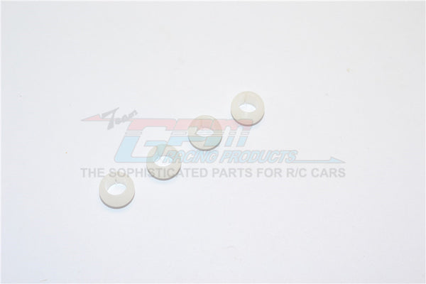 Delrin Collars For GPM Item# TT054D Drift Arm - 4Pcs White