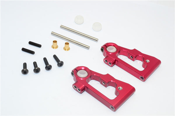Tamiya TT-01D, TT-01 XB Pro Aluminum Front Lower Arm - 1Pr (Drift) Red