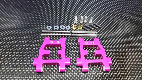 Tamiya TT-01D, TT-01 XB Pro Aluminum Rear Lower Arm - 1Pr (Drift) Pink